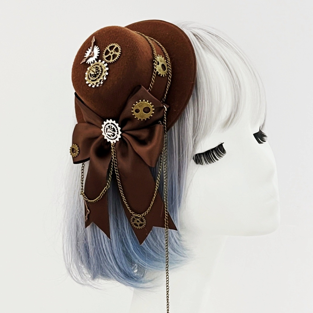 Men'S Victorian Accessories - Хэллоуин Готический Мини-Цилиндр Стимпанк Шестерни Цепь