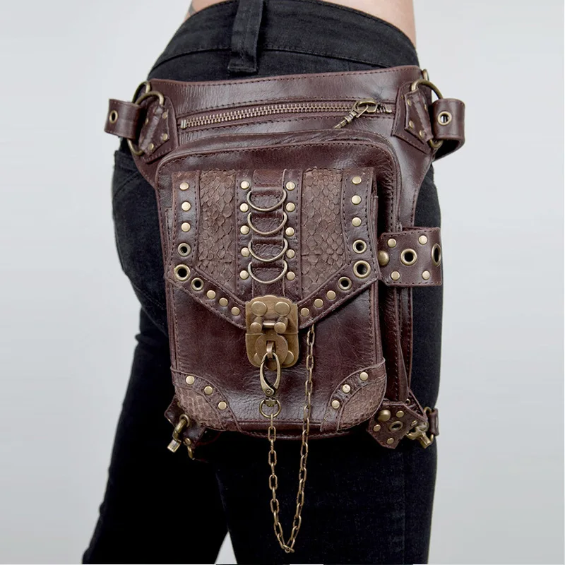Men'S Victorian Accessories - Винтажная мини-дорожная сумка в стиле стимпанк