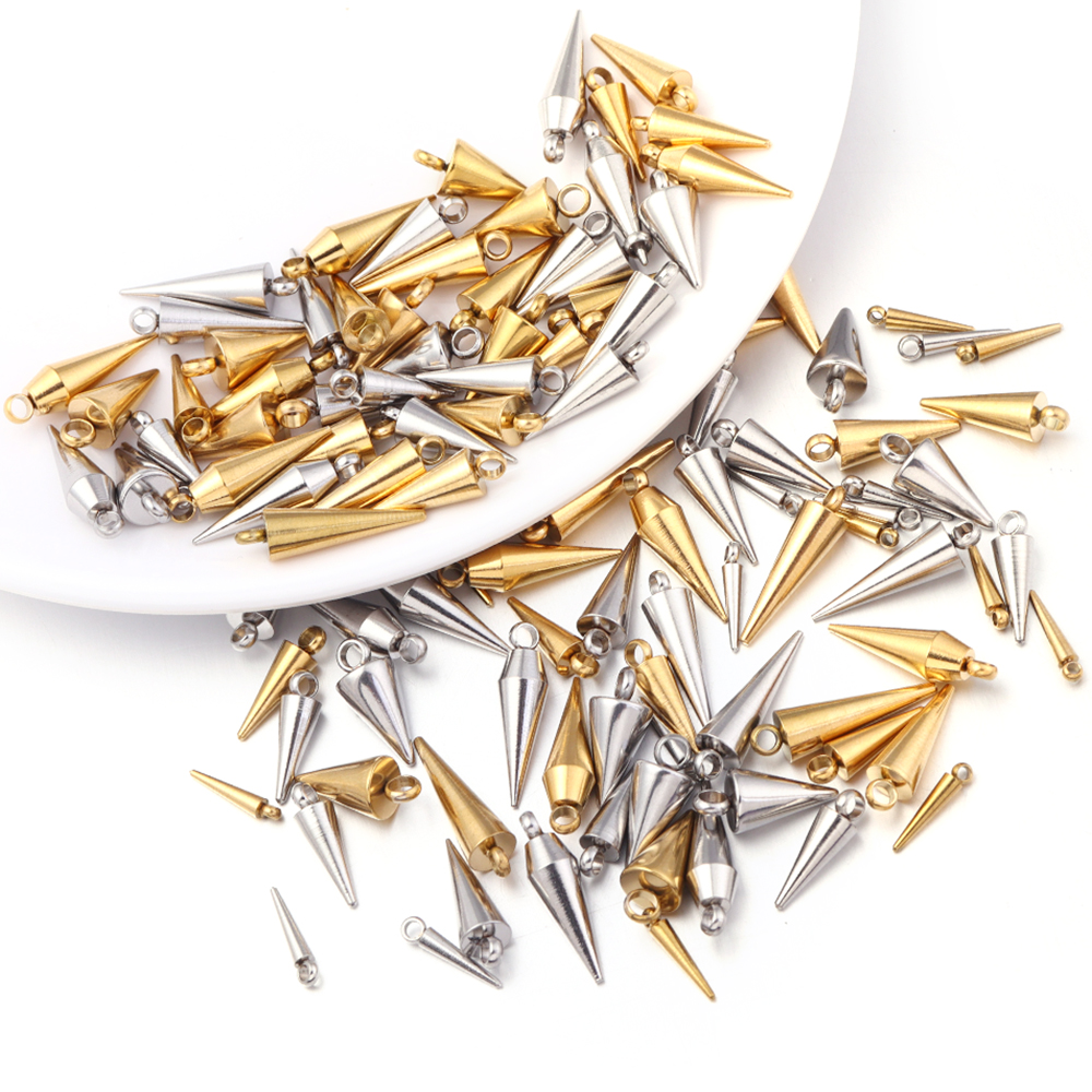 Men Accessories Earrings - 10 шт., подвески из нержавеющей стали