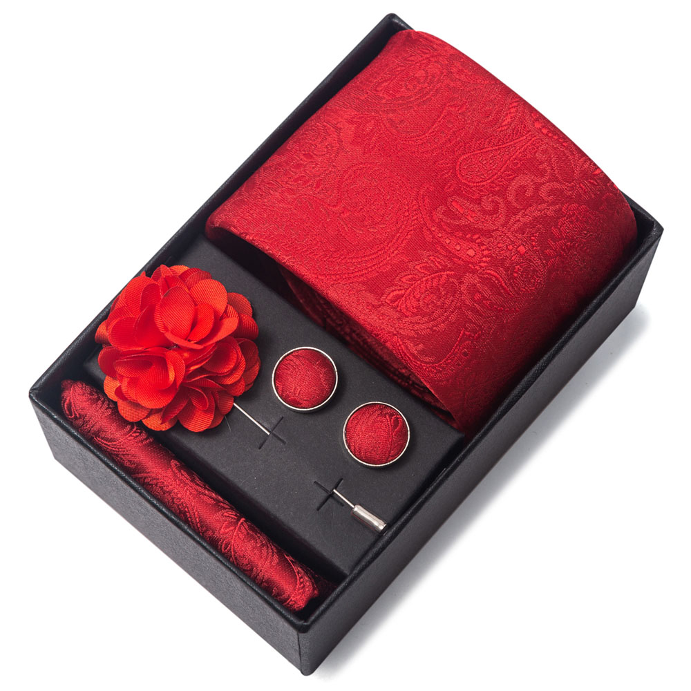 Neck Tie Set Box - Оптовая подарочная коробка, модные наборы красных