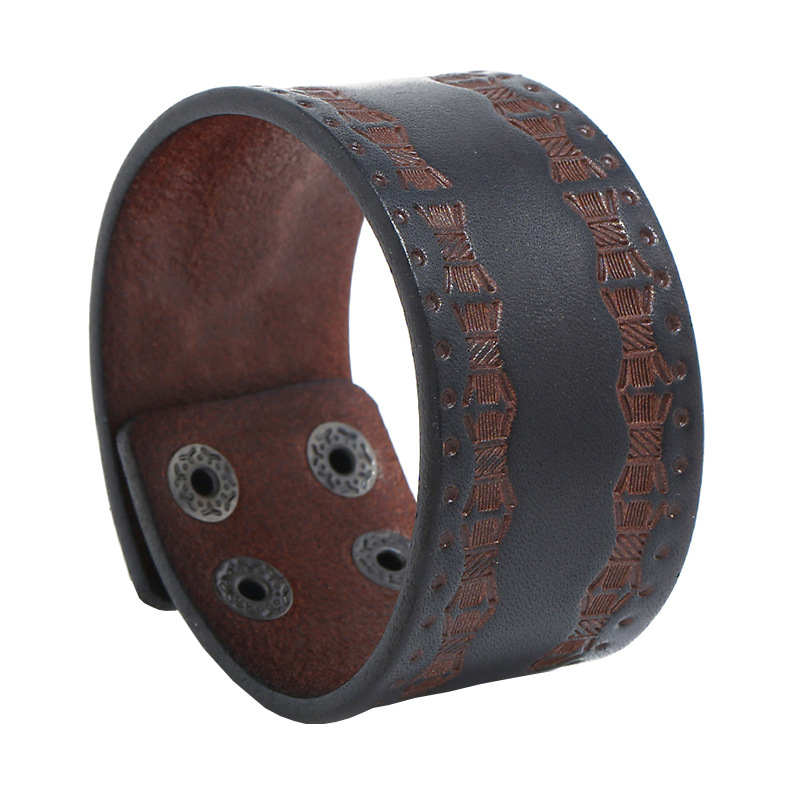 Men Accessories Pk - Мужской винтажный браслет в стиле панк
