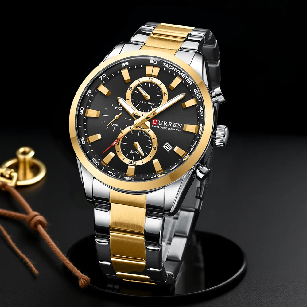 Young Men'S Accessories - CURREN повседневные кварцевые спортивные часы с