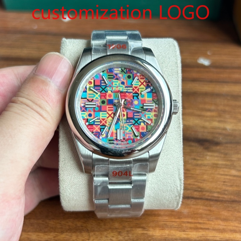 Young Men'S Accessories - Роскошные автоматические часы 31мм/36мм/40мм с цветным