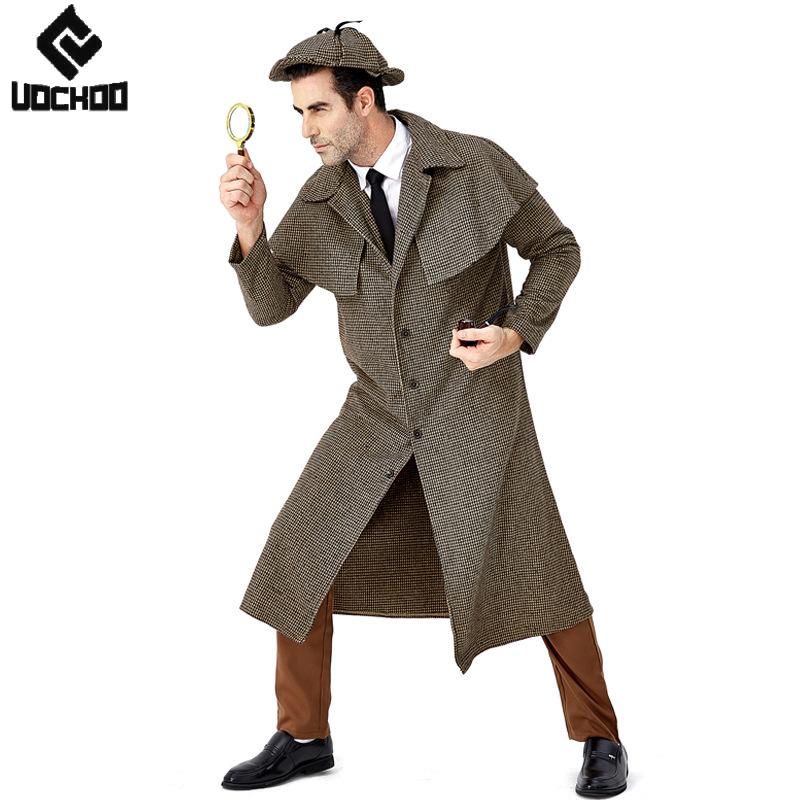 Men'S Victorian Accessories - Мужской детективный костюм для косплея: одежда