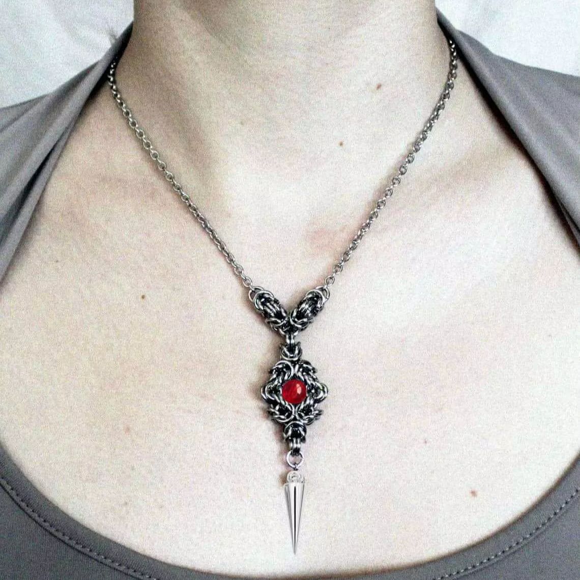 Men'S Victorian Accessories - Панк-колье с заклепками, готические украшения, рок-аксессуары,