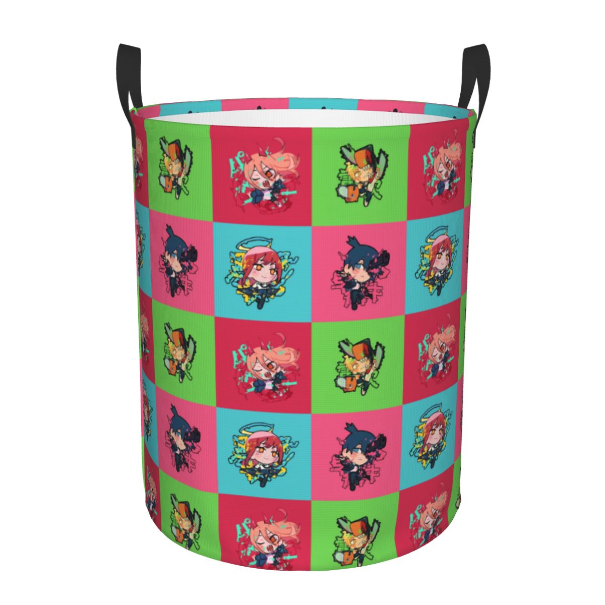 Men Accessories Hamper - Корзина для белья в клетку с
