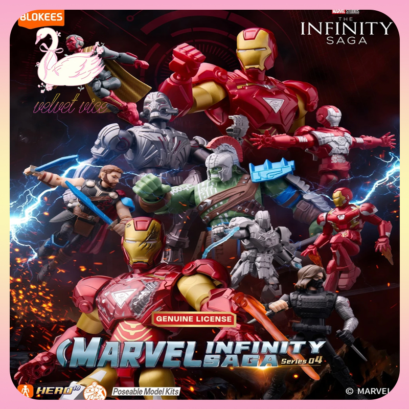 Men Accessories Collection - Оригинальные фигурки Blokees Marvel Infinity Saga