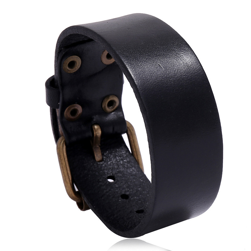 Men Accessories Pk - Минималистичный винтажный мужской браслет из натуральной