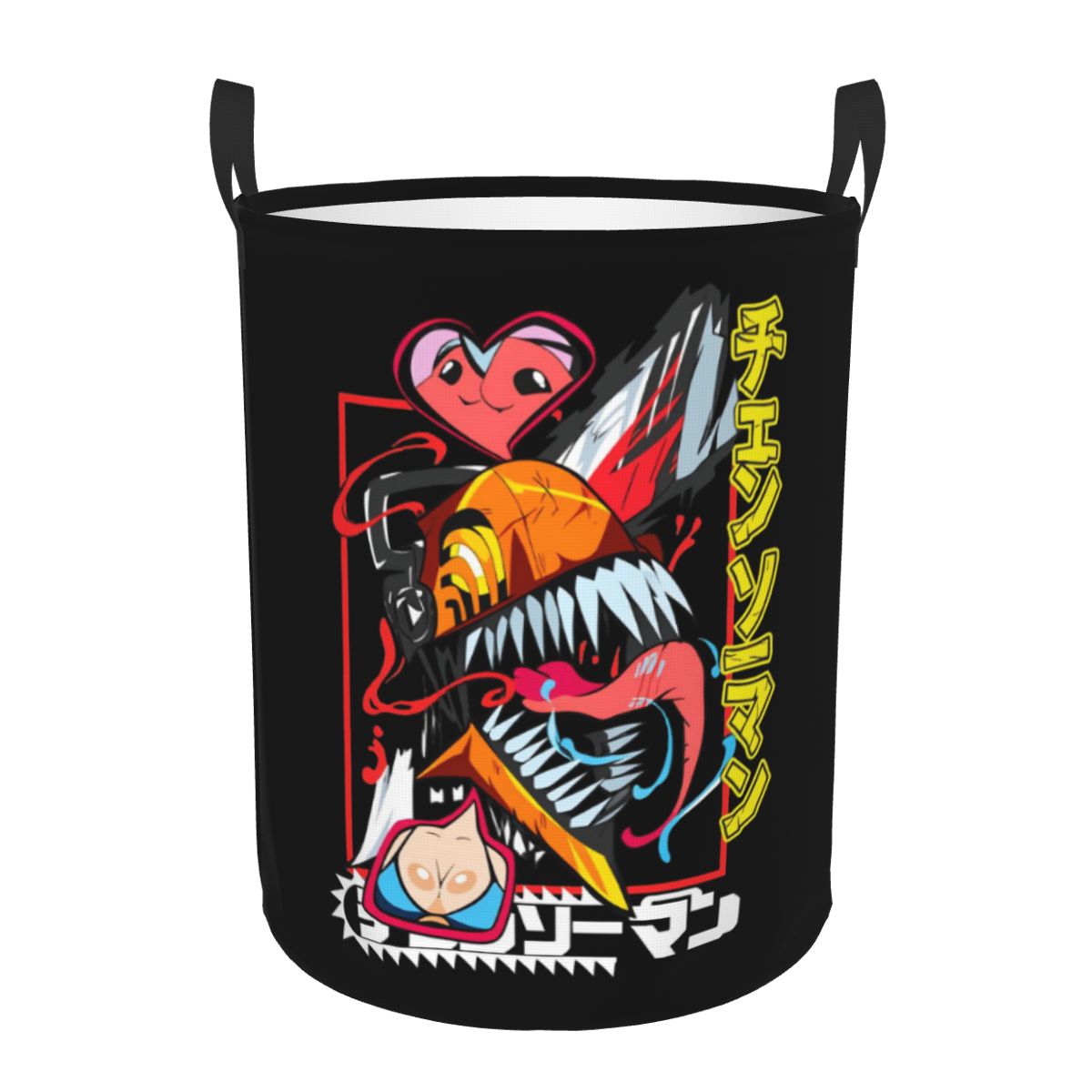 Men Accessories Hamper - Корзина для белья Pochita Chainsaw Man