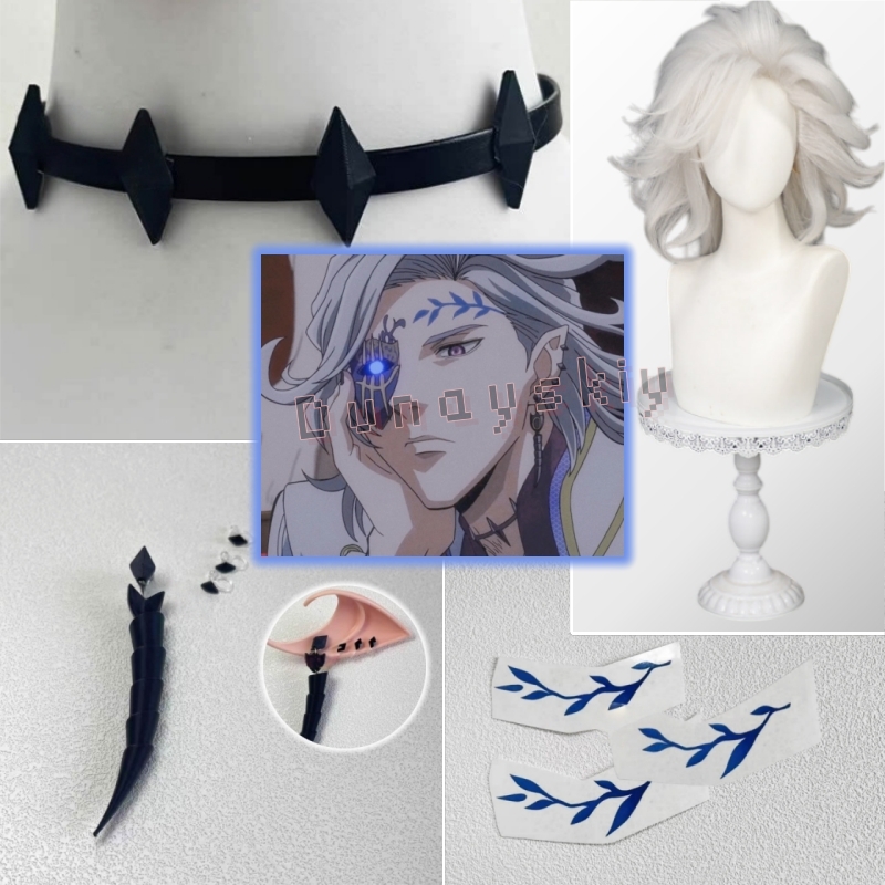 Men Accessories Earrings - Костюм Аид (Hades) из аниме Record