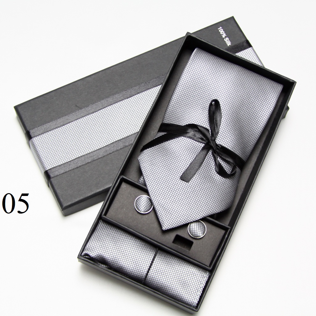 Набор мужских модных аксессуар – обзор и цена Neck Tie Set Box