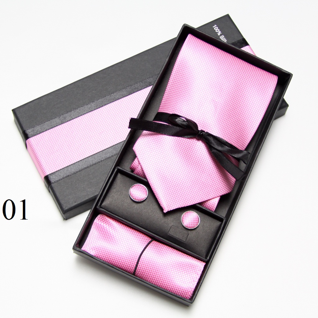 Набор мужских модных аксессуар – обзор и цена Neck Tie Set Box