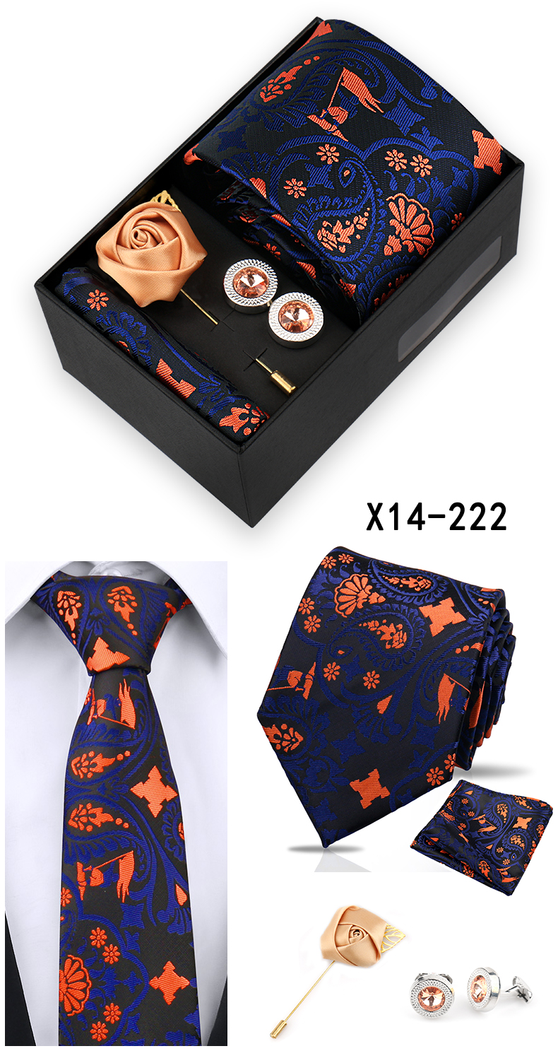 Модный мужской галстук с подар – обзор и цена Neck Tie Set Box