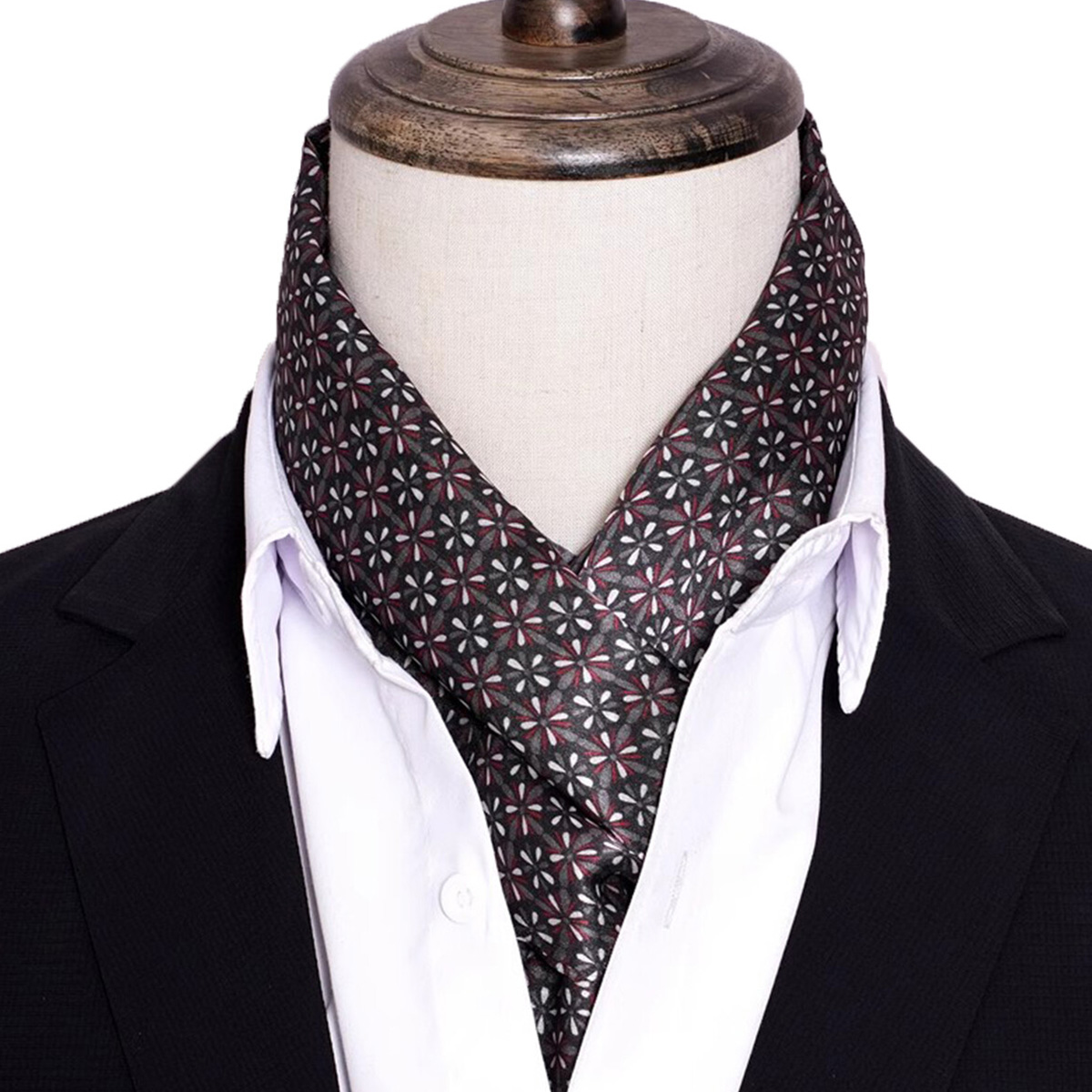 Новый мужской шелковый шарф в  – обзор и цена Men'S Accessories Premium