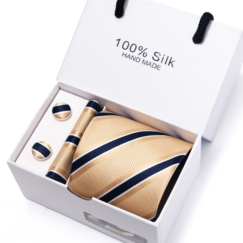 Новый мужской цветок в горошек – обзор и цена Neck Tie Set Box