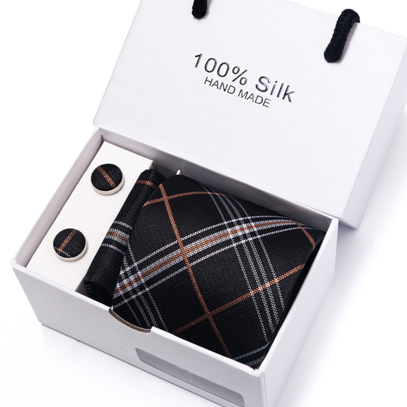 Новый мужской цветок в горошек – обзор и цена Neck Tie Set Box