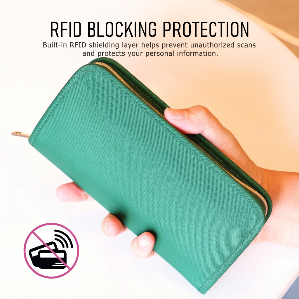 Держатель для паспорта с защит – обзор и цена Travel Organizer Men