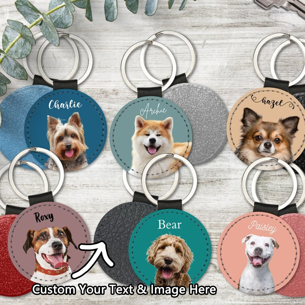 Брелок с фотографией на заказ, – обзор и цена Men Keychain Accessories