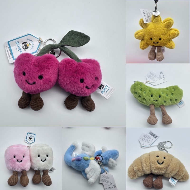 Плюшевая игрушка-брелок JC Hot – обзор и цена Men Keychain Accessories