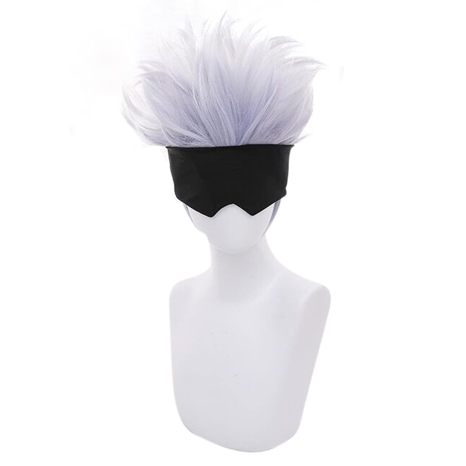 Парик для косплея для мужчин и – обзор и цена Men Accessories Silver