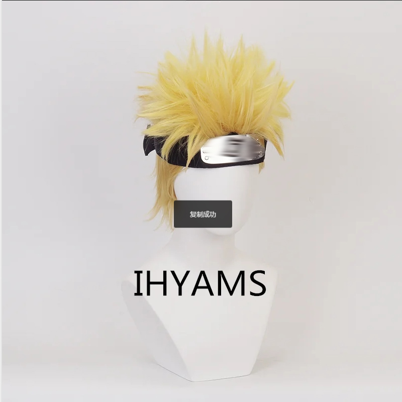 Узумаки Косплей Парики 30 см К – обзор и цена Men'S Yellow Accessories