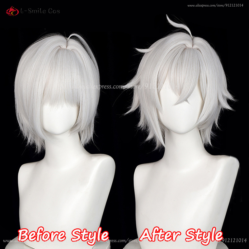 Парик для косплея ZZZ Seth Low – обзор и цена Men Accessories Silver