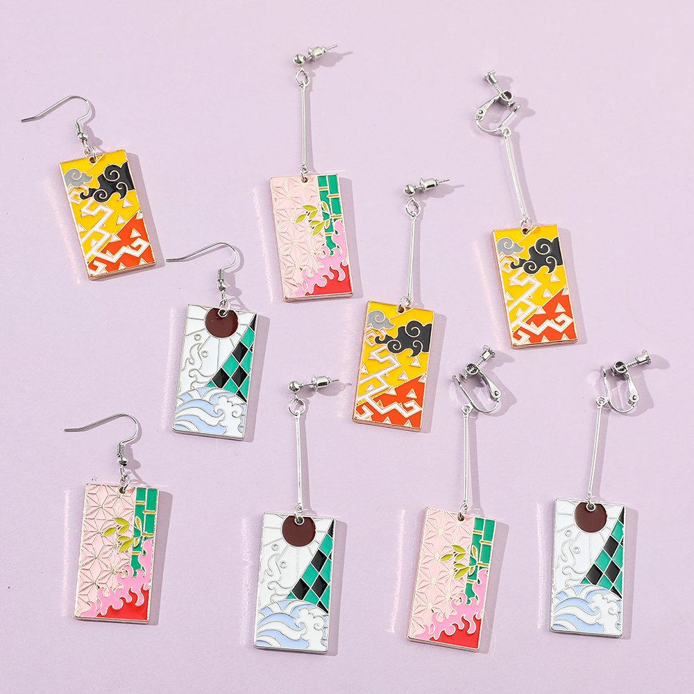 Модные серьги в стиле аниме и  – обзор и цена Men Accessories Earrings