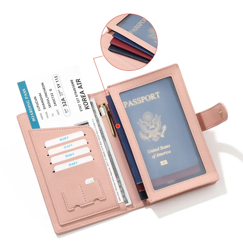 Кожаный RFID-блокирующий кошел – обзор и цена Travel Organizer Men