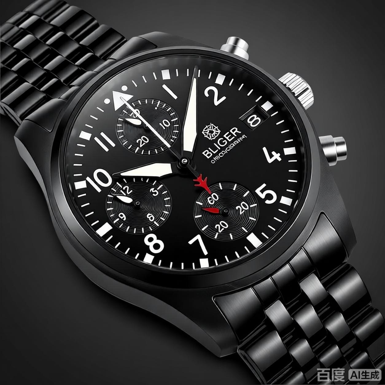 Часы BLIGER, полностью черные, – обзор и цена Young Men'S Accessories