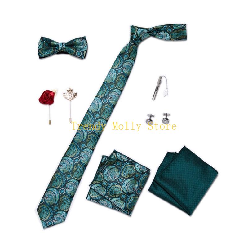 N5KB 9 шт., мужской модный ком – обзор и цена Neck Tie Set Box