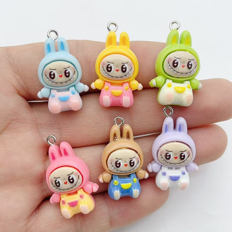 10 шт. милых подвесок из смолы – обзор и цена Men Keychain Accessories