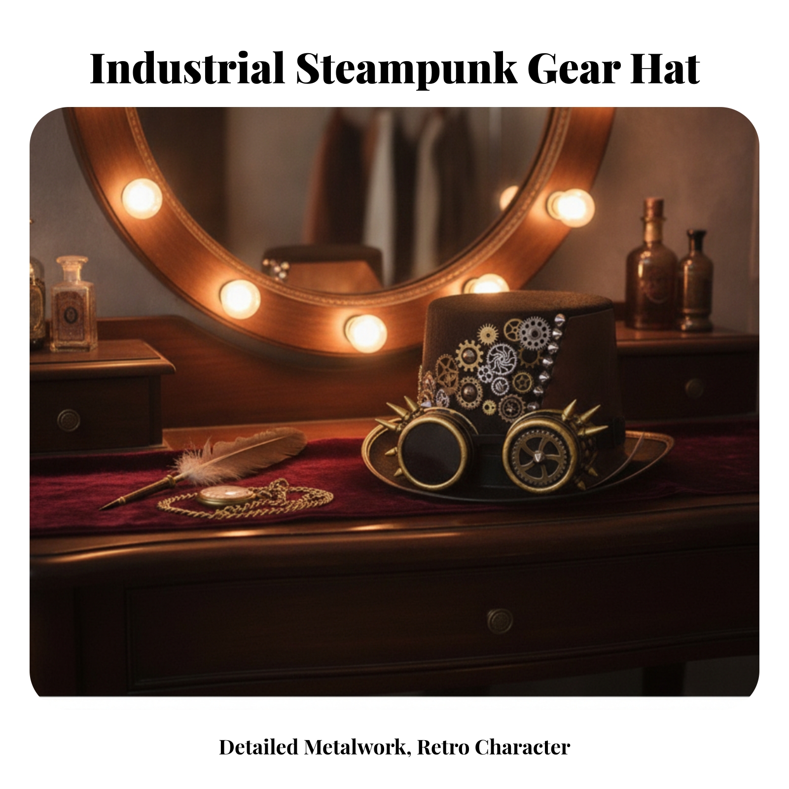 Шляпа в стиле стимпанк с очкам – обзор и цена Men'S Victorian Accessories